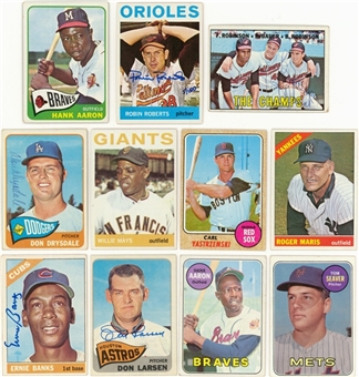 1960s Topps Collection (500+) Including Signed Cards (200+) - Beckett